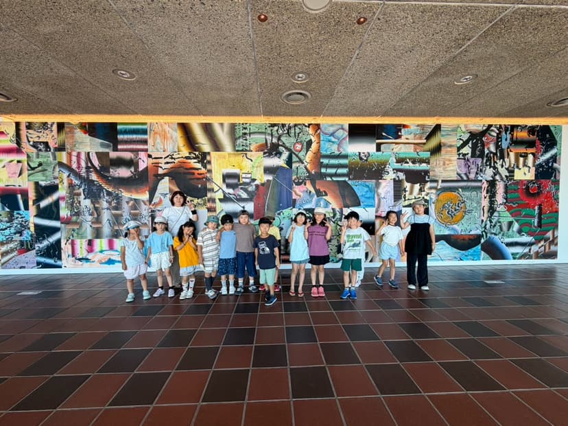 苦手な野菜も完食！バズーカ工作と美術館めぐり🎨