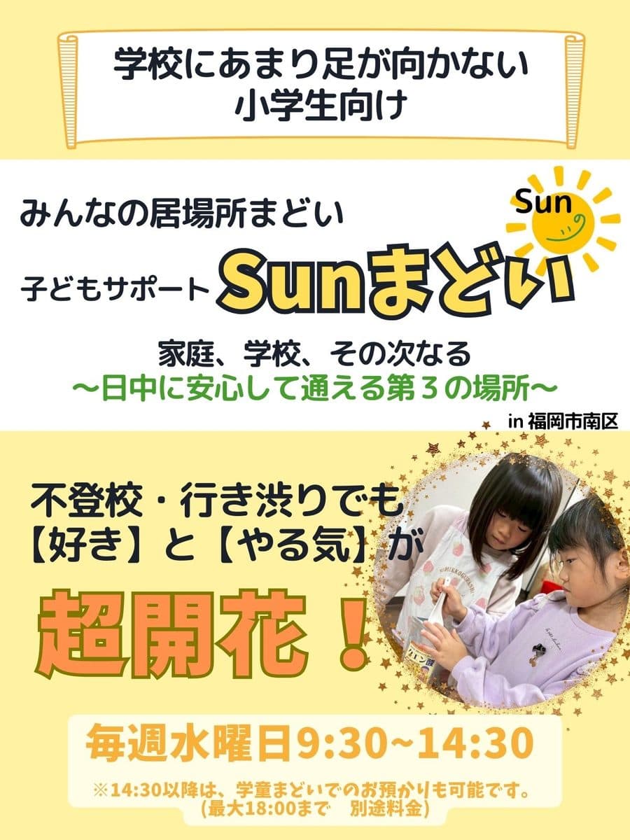 SUNまどいの様子