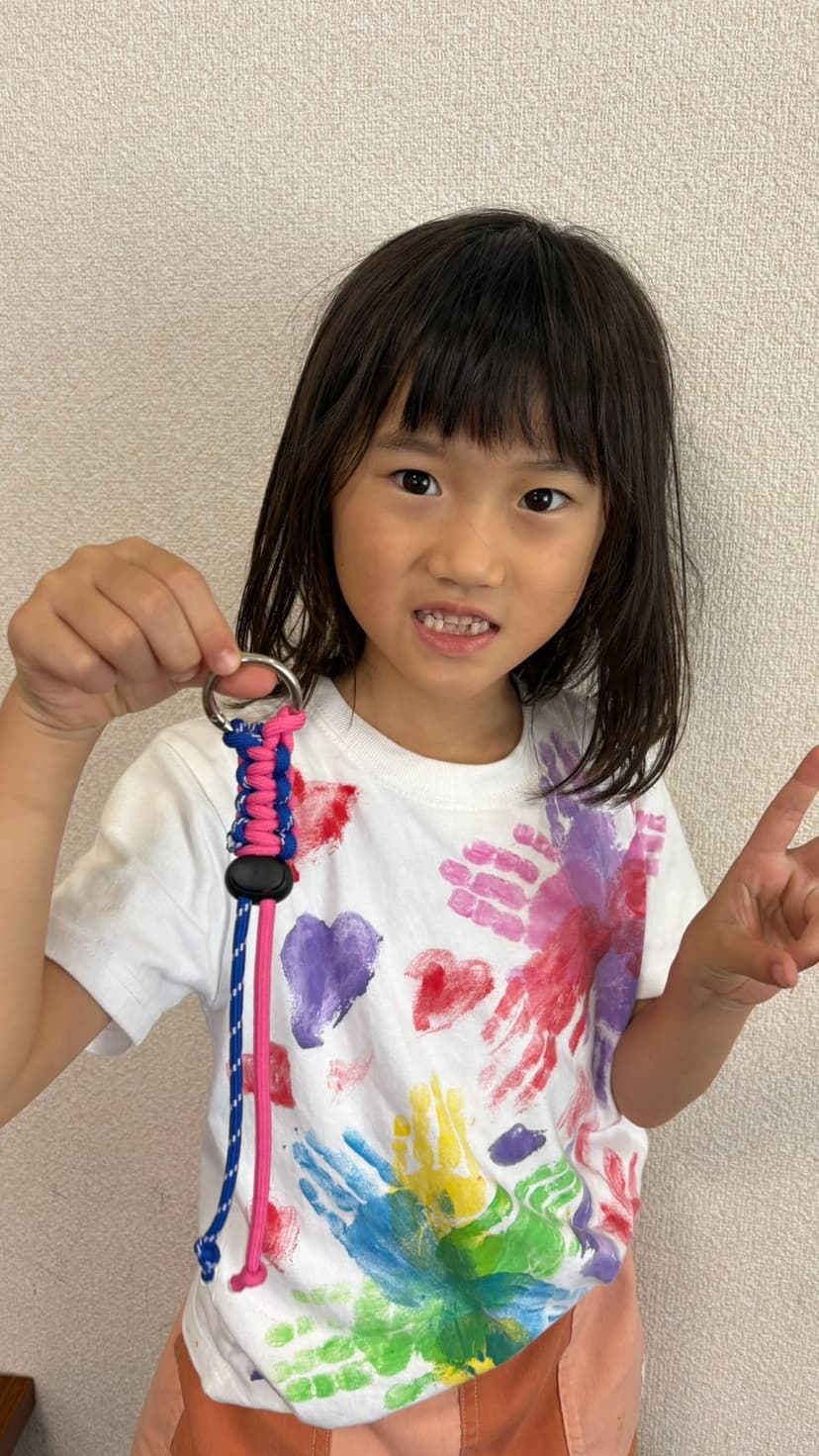 パラコード作りと「いのち」のお話、学びいっぱいの1日🌈