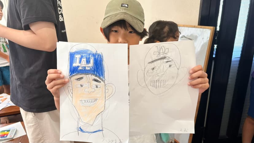 似顔絵に大谷選手、ダジャレは200個!創作フル回転の日🎨