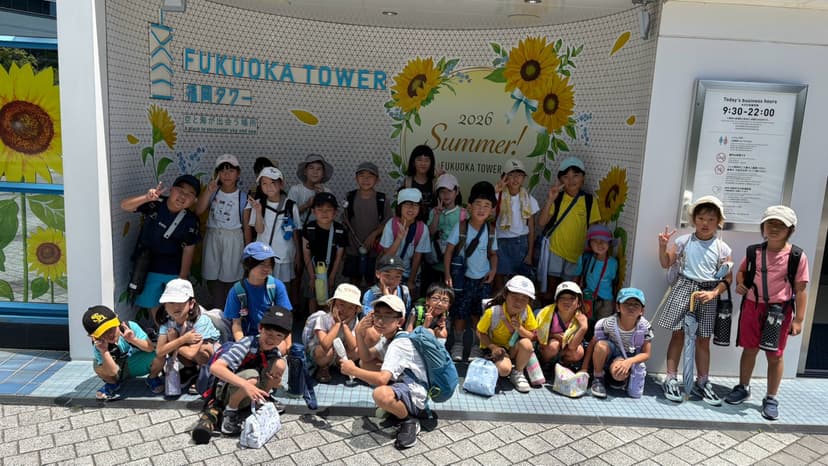 福岡タワー&ももち浜、発見いっぱいの一日🗼
